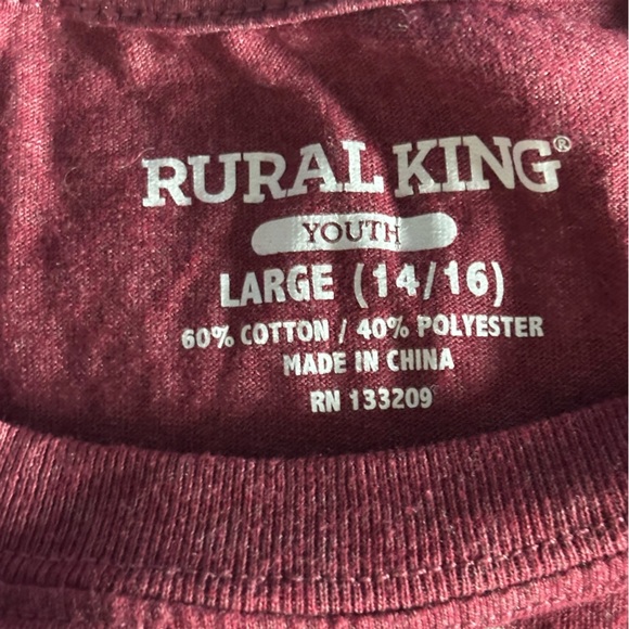 Lot Of 2 Girls Graphic T Shirts XL Arizona/rural King. - Picture 3 of 8